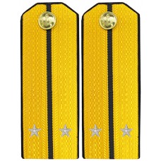 Корабельная служба ВМФ СССР. Младший офицерский состав, погоны обр. 1943 г.